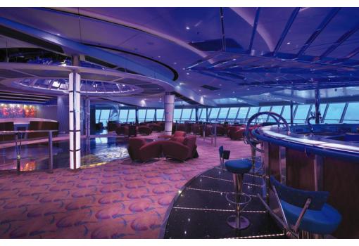 El Viking Crown lounge con sus vistas panorámica
